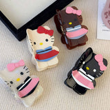 Small Fresh And Sweet Cartoon Cat Scratching Clip_Cwaha3954