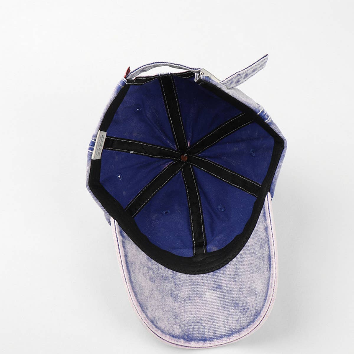 SPRING COTTON COLOR BLOCK BASEBALL CAP CWAH1144