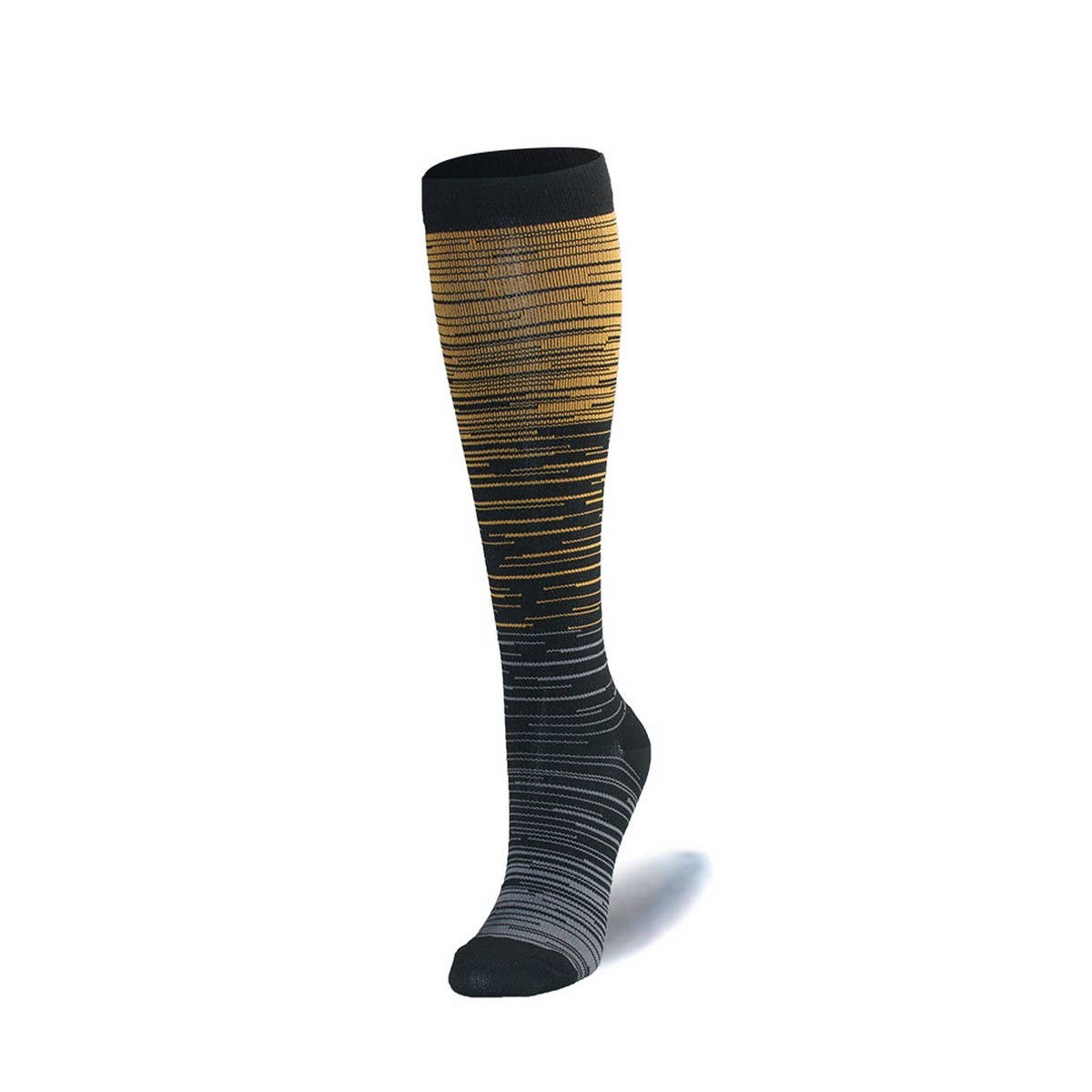 NEW GRADIENT MIXED COLOR COMPRESSION SOCKS_CWMS1884