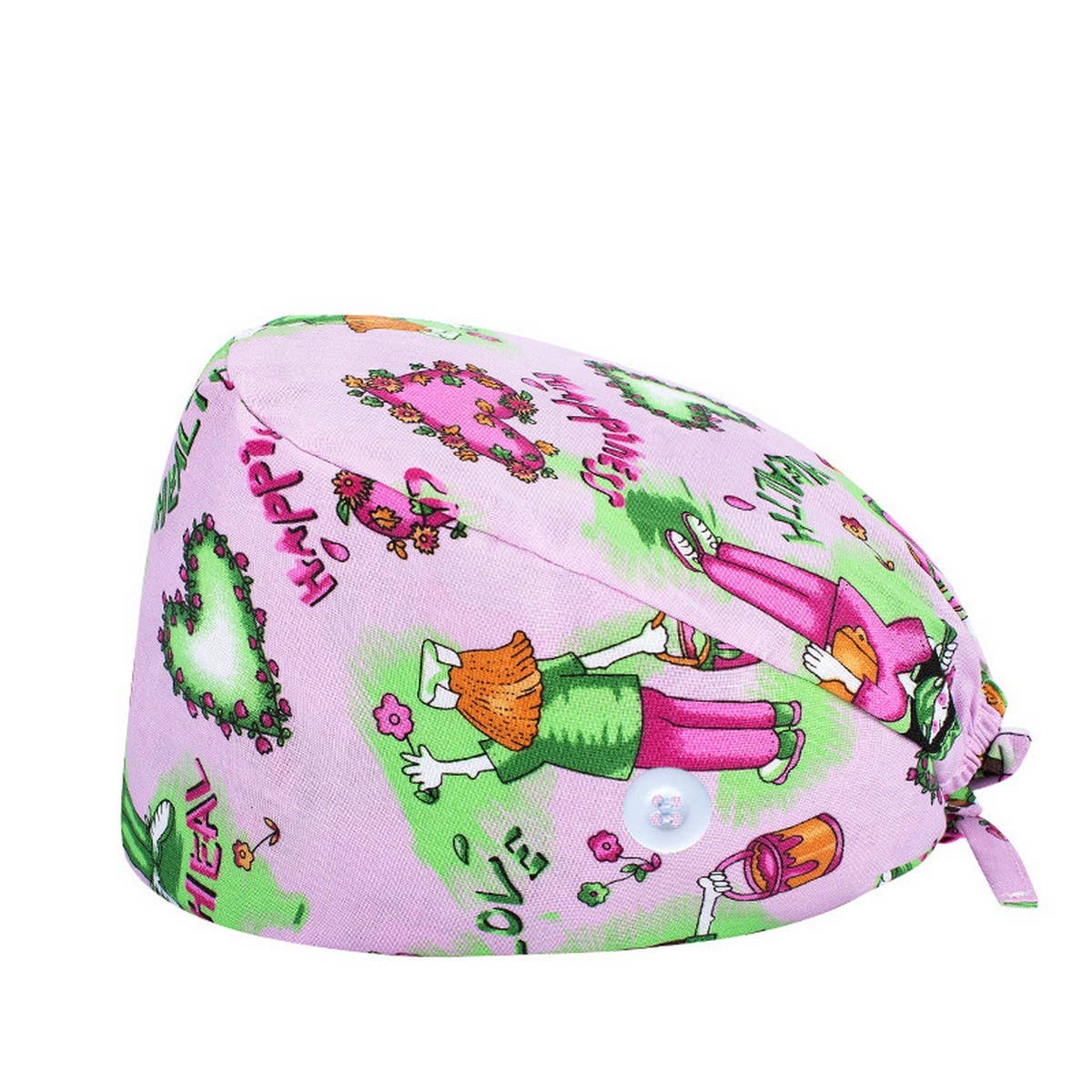 SURGICAL CAP PURE COTTON CARTOON PRINT WORK CAP_CWAH3380