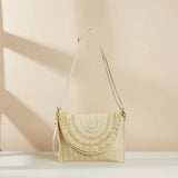 NEW TASSEL HANDMADE SHOULDER WOVEN BAG_CWAB1972