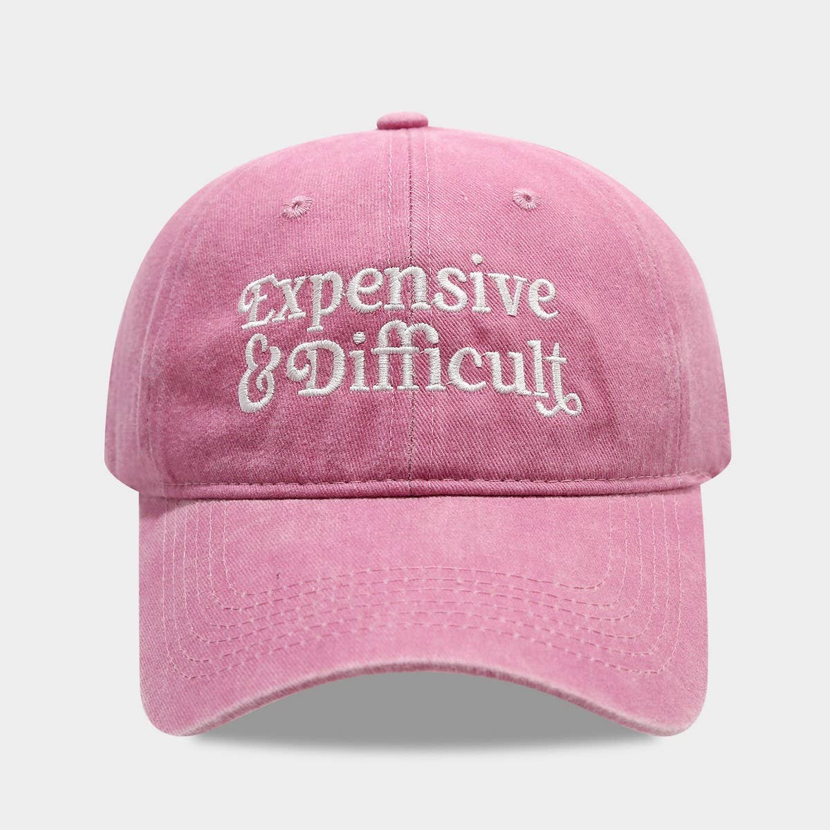 Stylish Soft Brim Baseball Cap With Letter_Cwah04608