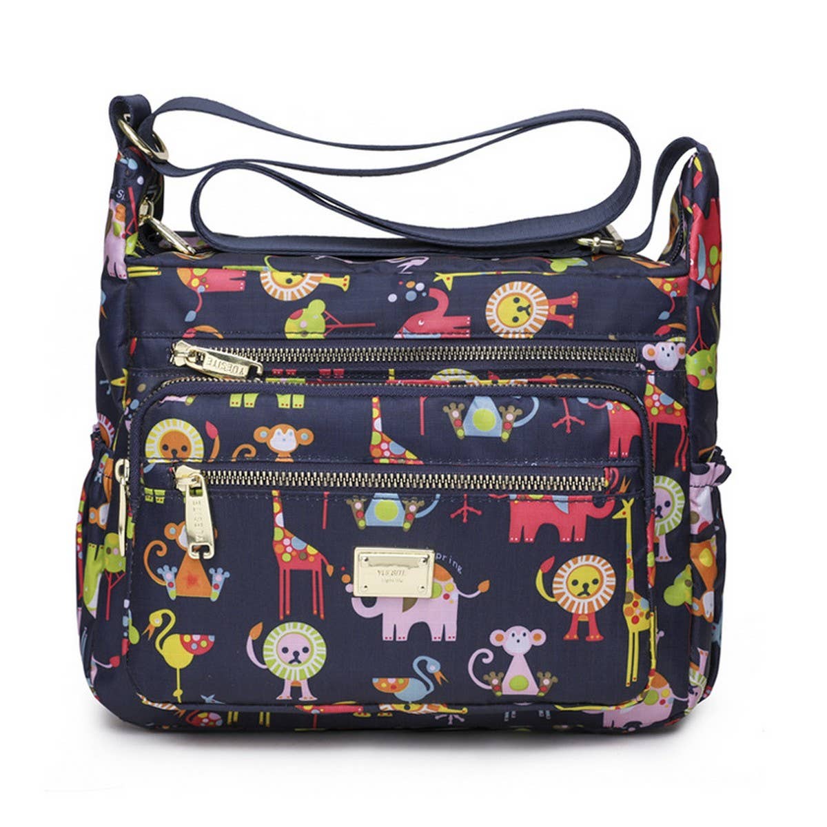 FASHION PRINTED NYLON SHOULDER CROSSBODY BAG_CWAB3526