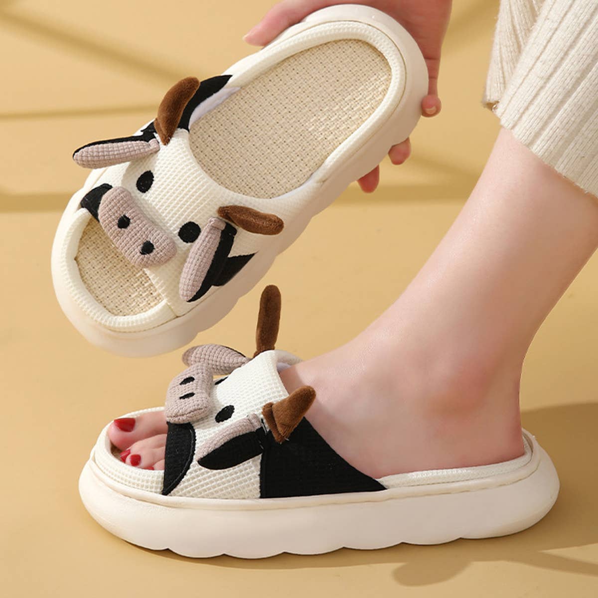 HOME CUTE CARTOON NON SLIP SLIPPERS_CWSHS0274