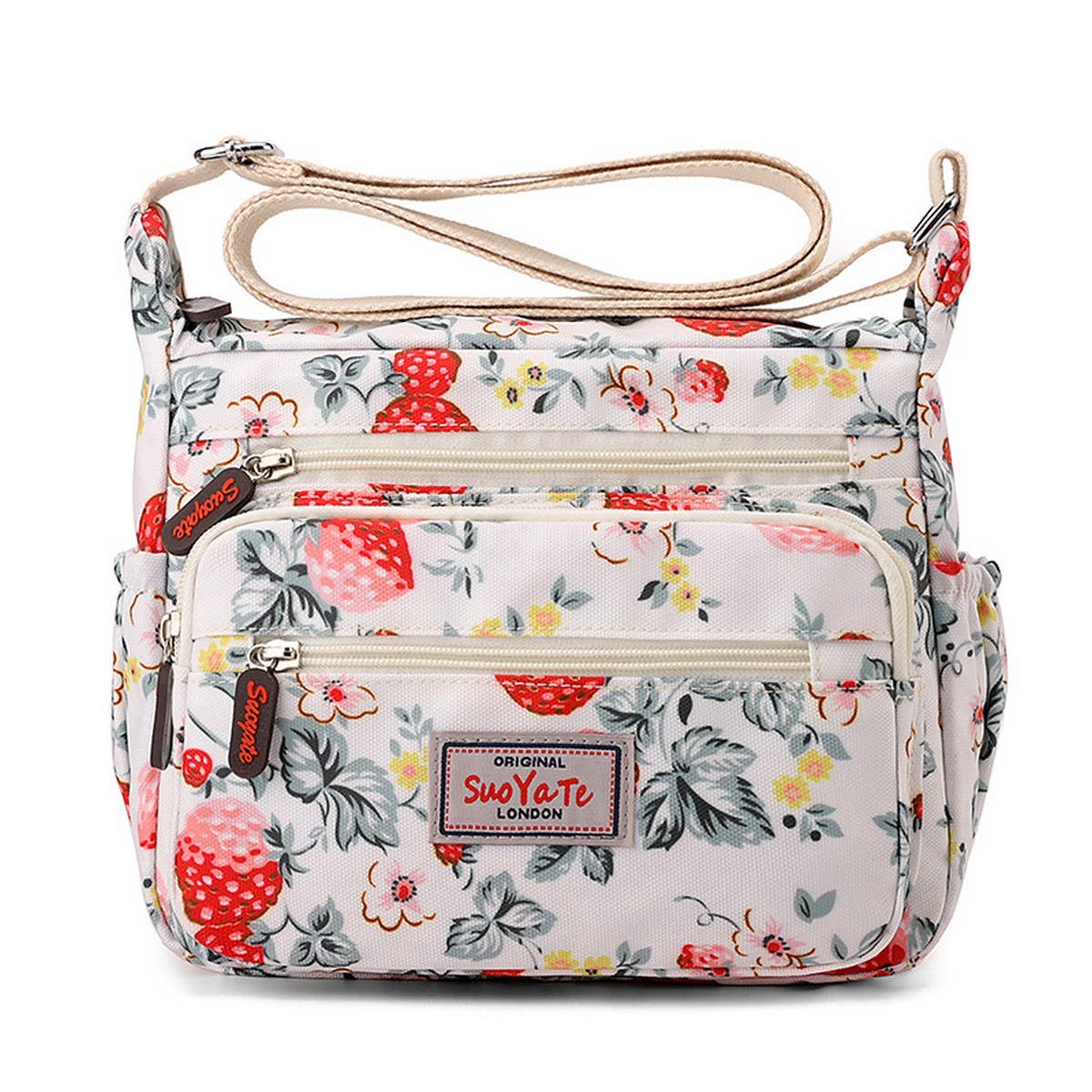 Printed Large Capacity Nylonshoulder Crossbody Bag_Cwasc1788
