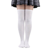 Cwmm10069_Women Three-Stripe Knee-High Socks
