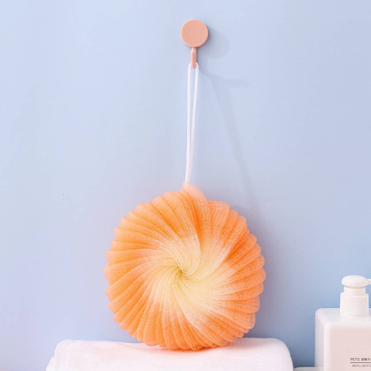 BATH POUF 60G LARGE CONCH BATH POUF_CWMM3360