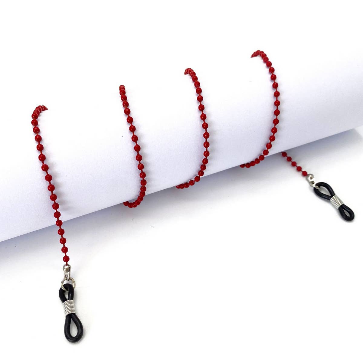 SOFT CHAIN COLORFUL WAVE BEADS GLASSES LANYARD_CWMM1160