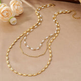 FASHIONABLE TASSEL Y CHAIN MULTI LAYER NECKLACE_CWMM3572