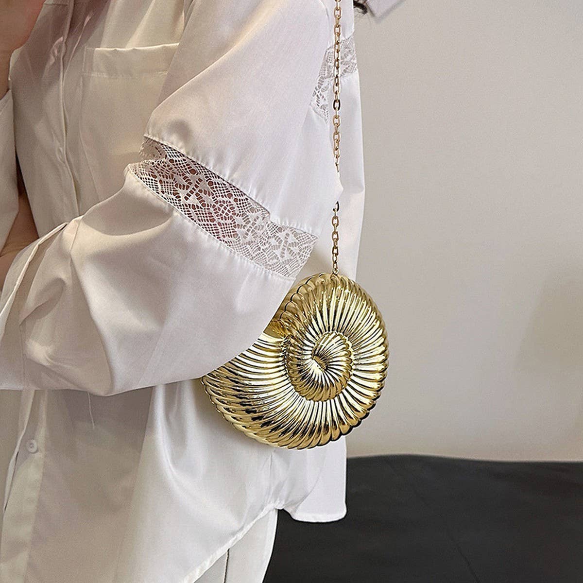 CONCH FASHION CLUTCH BAG SHOULDER BAG_CWAB3238