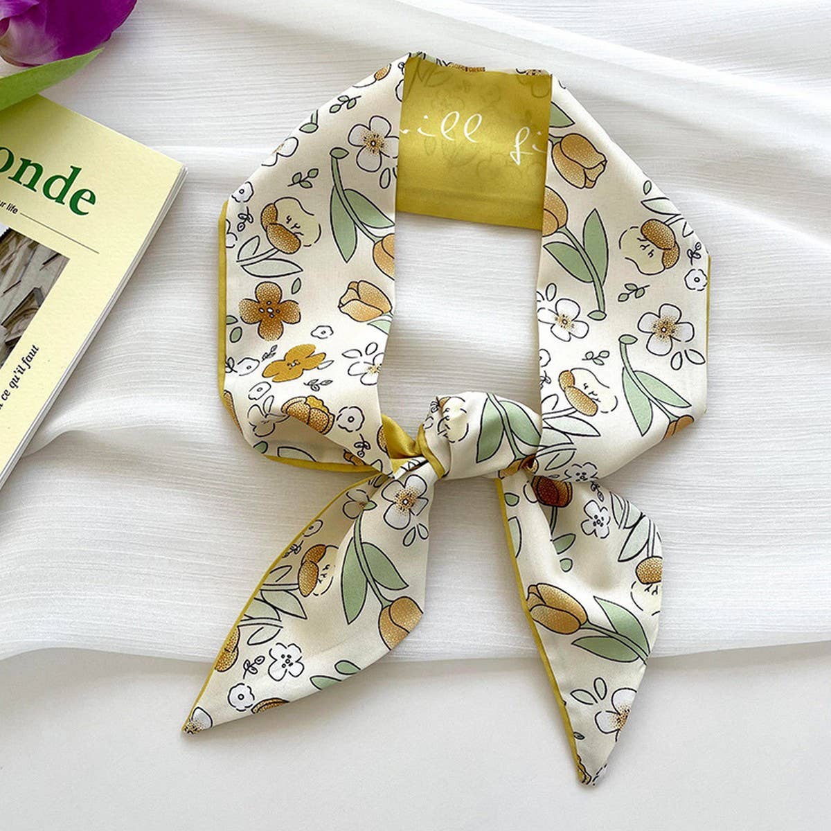 NEW YELLOW WHITENING HIGH END FASHION HEADBAND_CWAHA4134