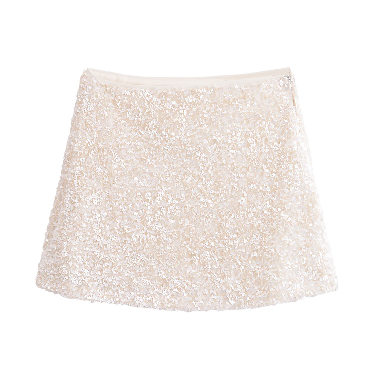 Womens Sequin Skirt, Trendy French Design_Cwdsd8346