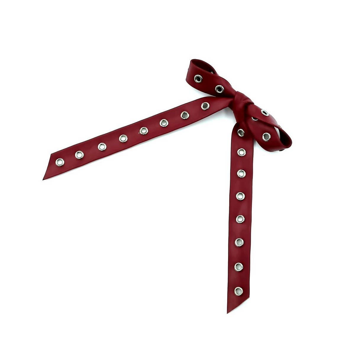 NEW ELEGANT ANCORARED STUDDED LARGE BOW CLIP_CWAHA6345