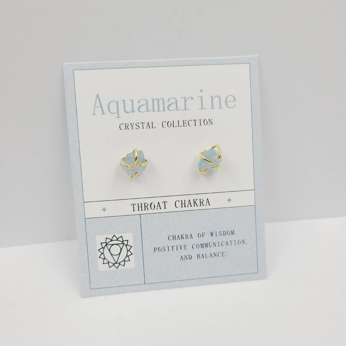 NATURAL STONE FOUR CLAW EARRINGS_CWAJE1070