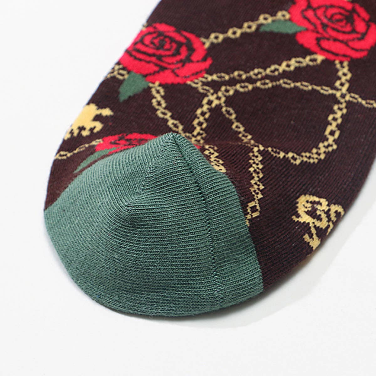 RETRO JACQUARD STREET SKATEBOARD SOCKS_CWMS0162