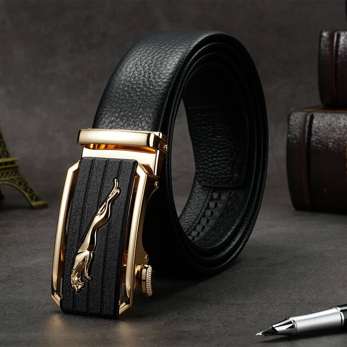 HIGH END BUSINESS AUTOMATIC BUCKLE BELTS_CWABE0470