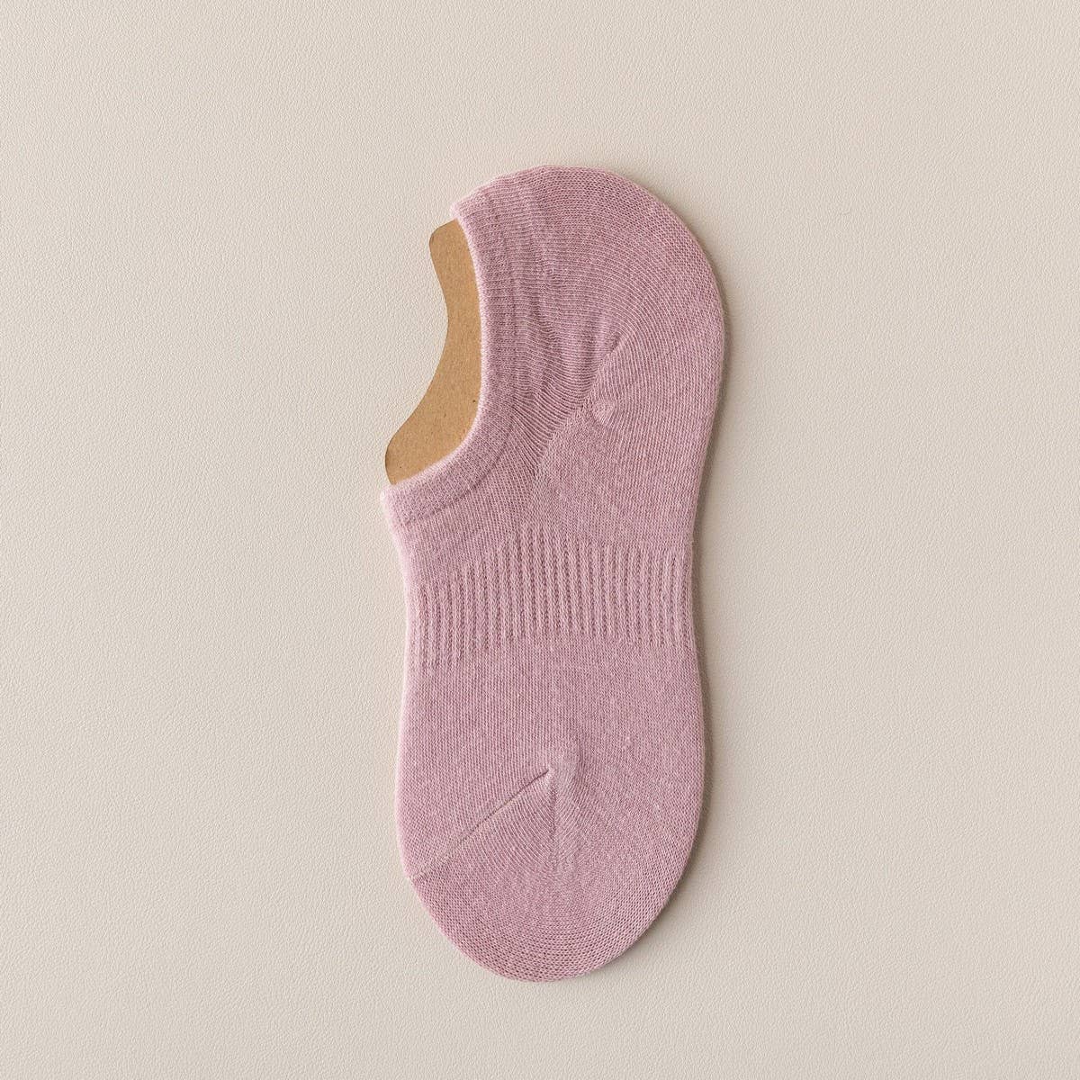 Women'S Solid Color Shallow Invisible Boat Socks_Cwms2022