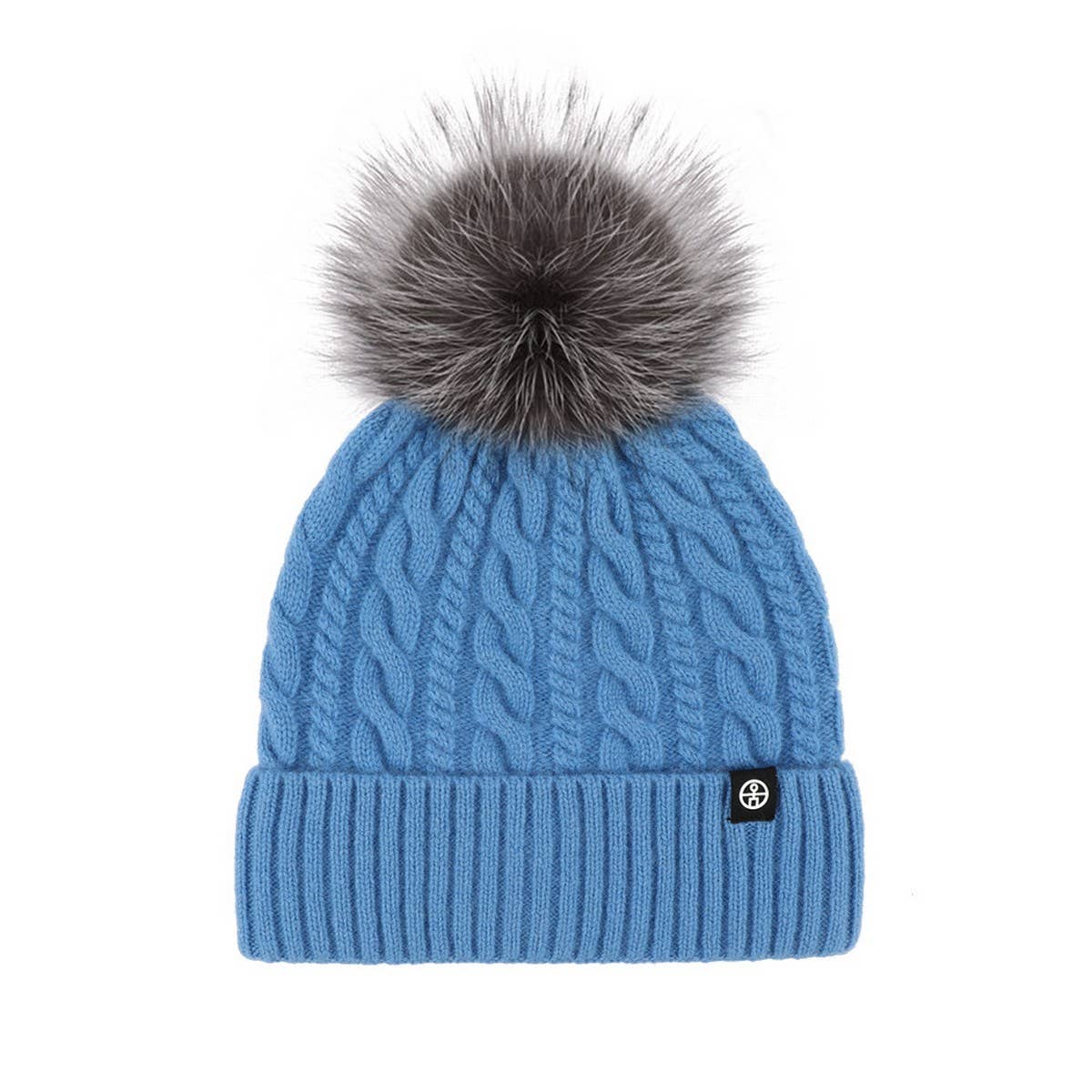 Winter Warm Windproof Wool Knitted Hat For Women_Cwah2459