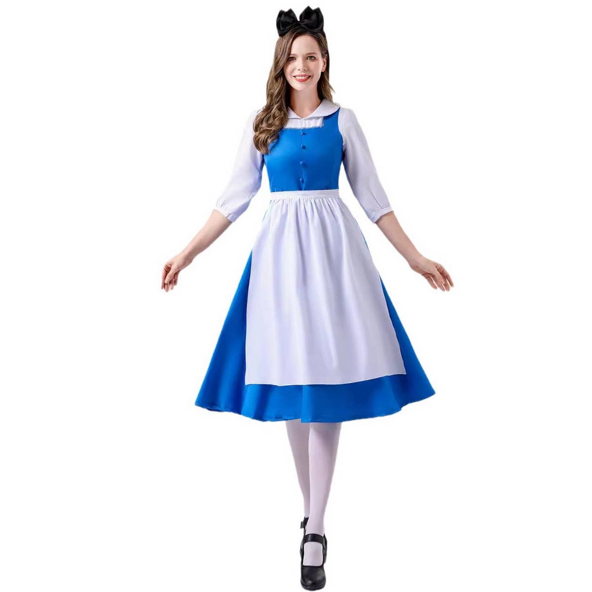 HALLOWEEN MAID COSPLAY COSTUME DRESS_CWMM1518
