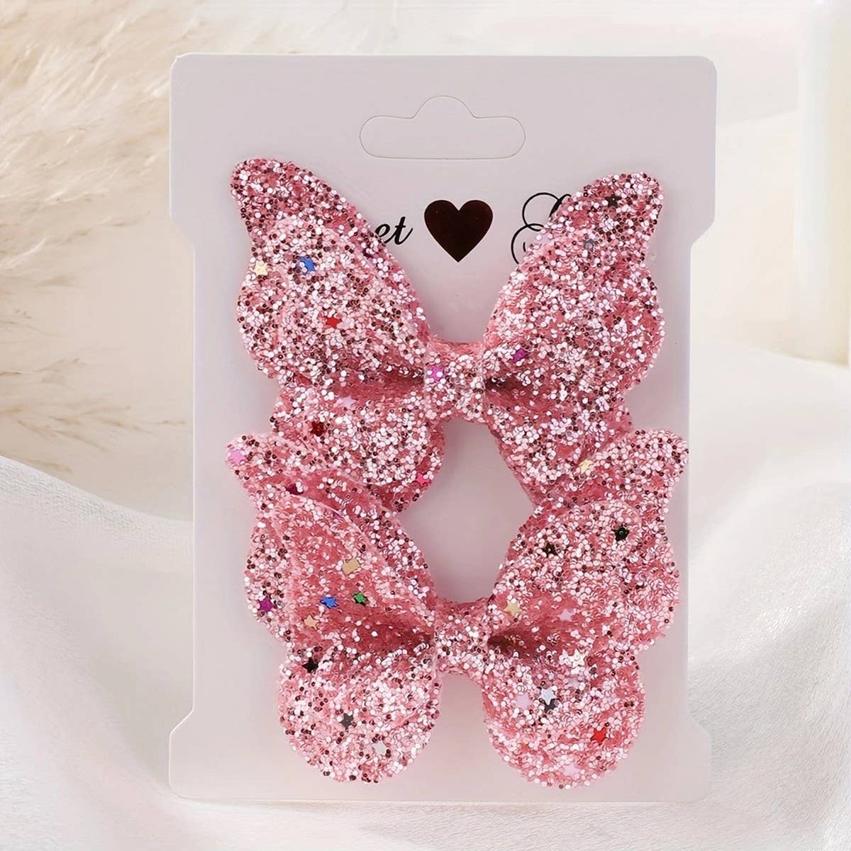 3D GRADIENT GLITTER BOW BABY HAIR CLIP_CWAHA6755