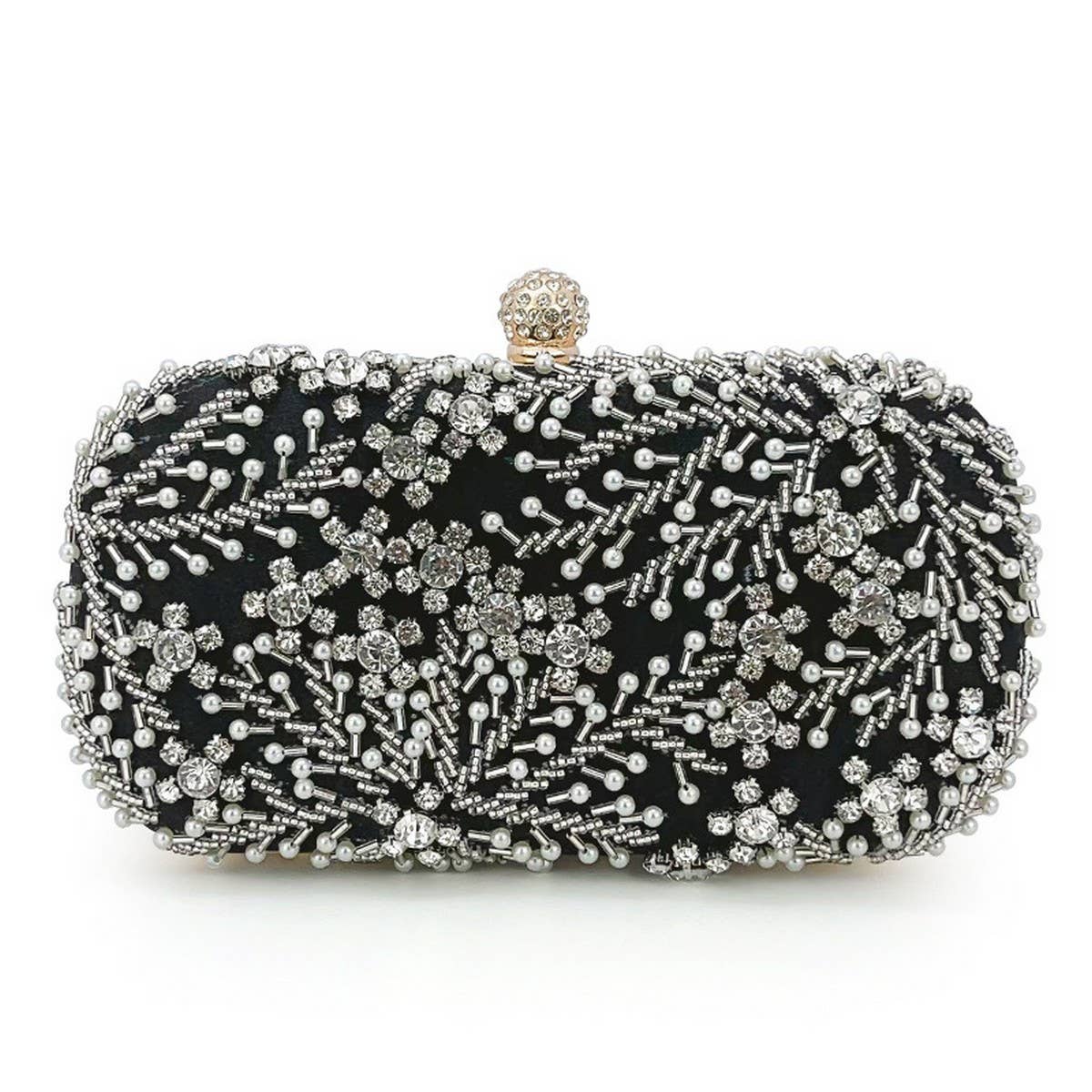 TEMPERAMENTAL HIGH END NICHE BEADED CLUTCH_CWAB2502