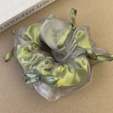 FLUFFY RHINESTONE BOW HAIR TIE_CWAHA0943