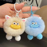 BIG MOUTH SMALL BRIQUETTE CAR KEYCHAIN PENDANT_CWMM2509