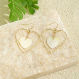 FASHION NATURAL SHELL SMALL HEART EARRINGS_CWMM4343