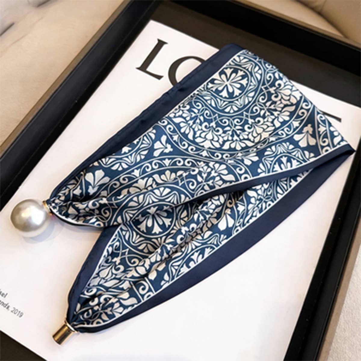 Skinny Silk Neck Scarf For Shirts_Cwasc03935
