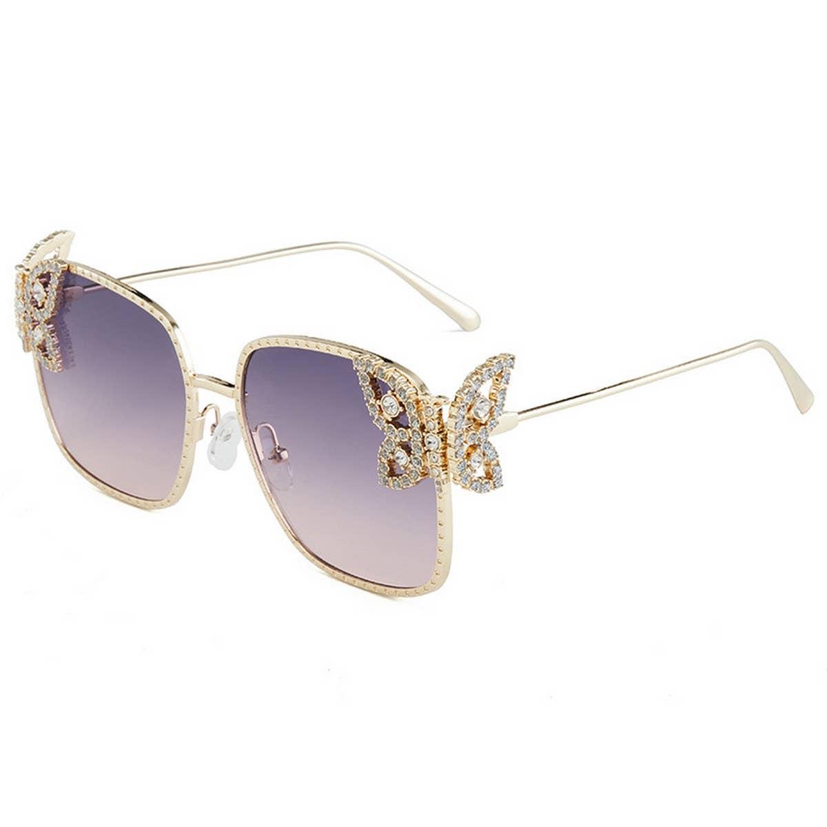 LUXURY RHINESTONE BUTTERFLY FRAME SUNGLASSES_CWASG1163