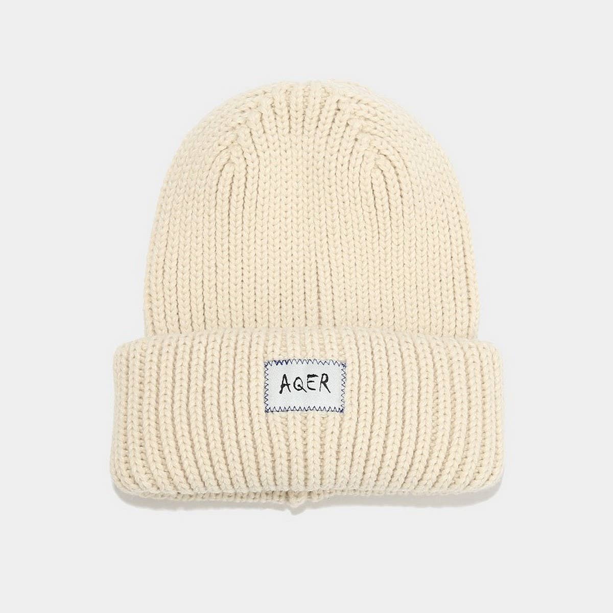 LOOSE KNITTED HAT WITH LARGE CIRCUMFERENCE_CWAH2074