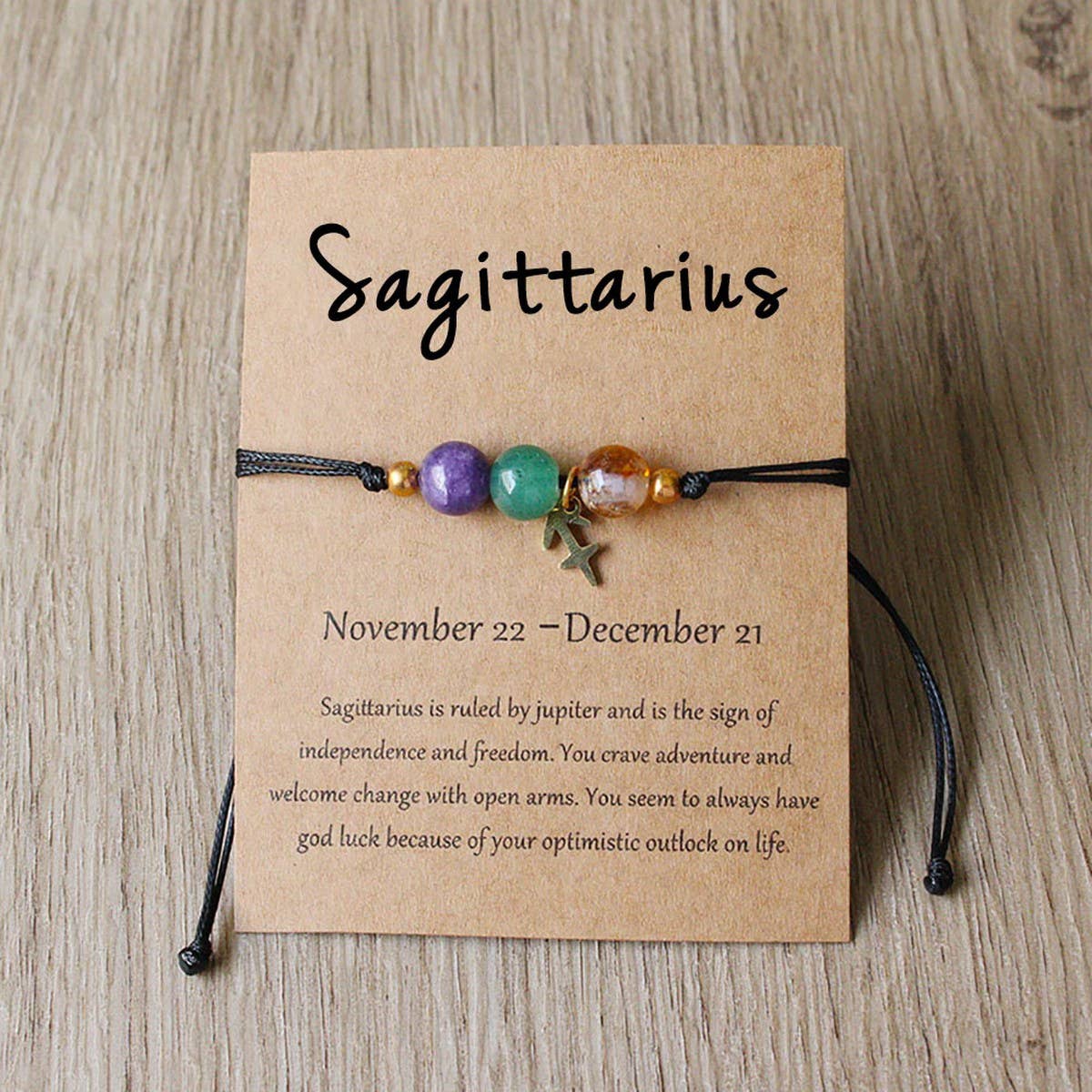 Handmade Zodiac Adjustable Crystal Bracelet_Cwmm11259