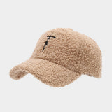 Women Warm Sherpa Fleece Winter Baseball Cap Hat_Cwah04770