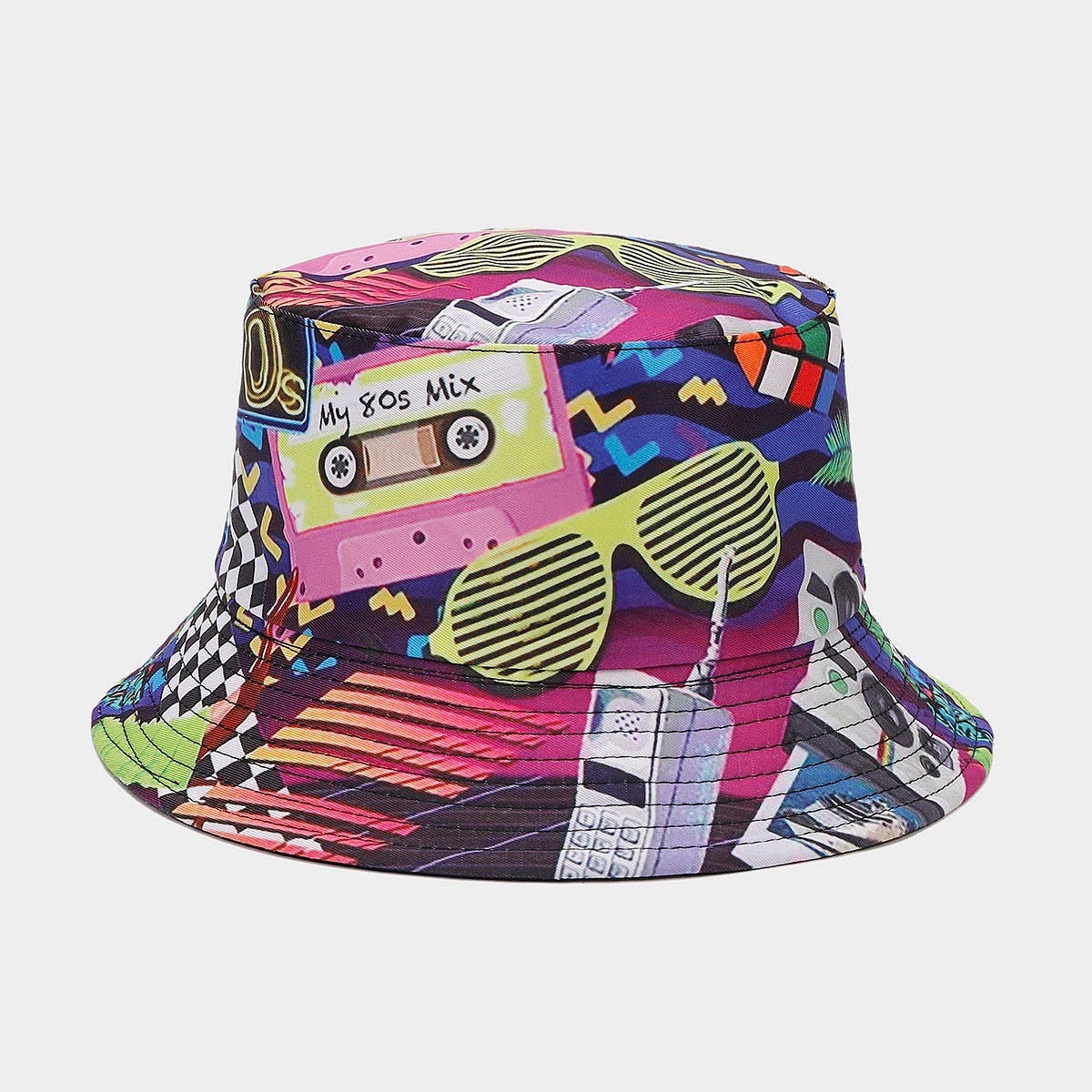 NOSTALGIC CLASSIC PARTY BUCKET HAT_CWAH1642