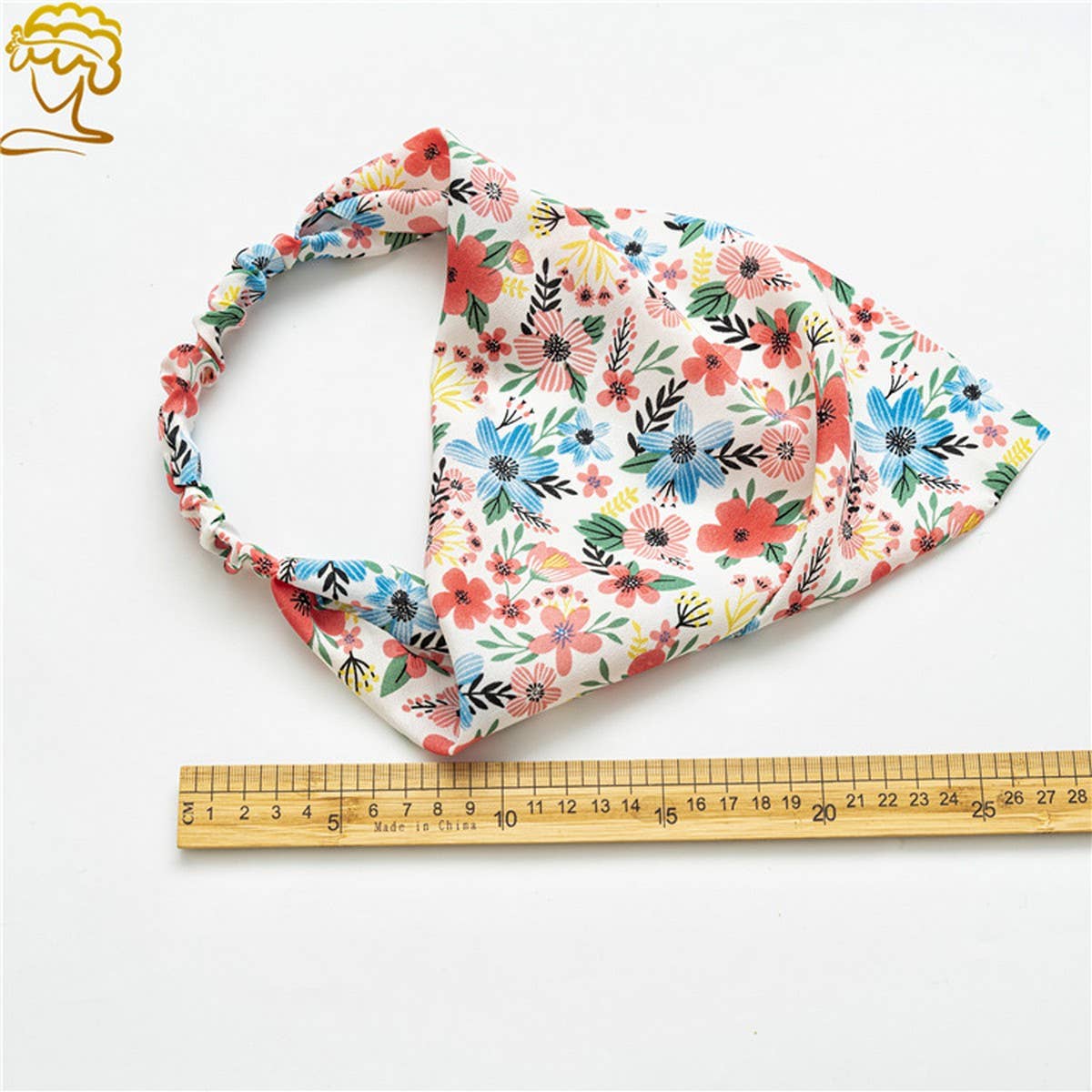 FLORAL PASTORAL STYLE HEADSCARF HAIR ACCESSORIES_CWAHA4153