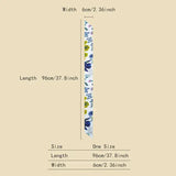 FLORAL PRINT TWILLY HEAD SCARF_CWASC0076