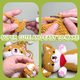 HAND WOVEN DIY CROCHET DOLL MATERIAL KIT_CWMM1870