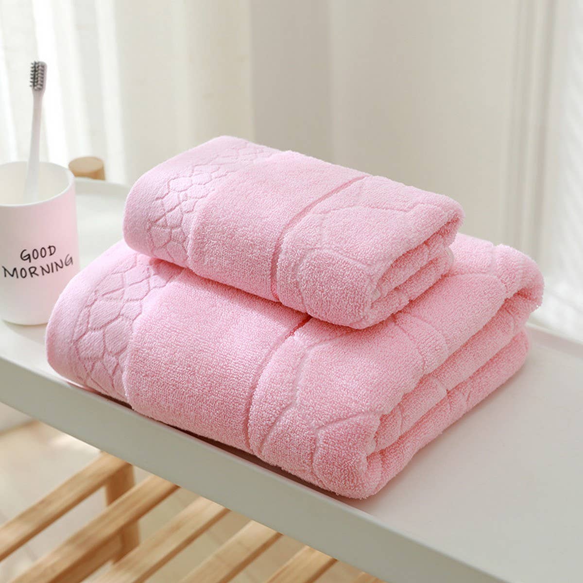 BATH TOWEL PURE COTTON SOFT ABSORBENT ADULT TOWEL_CWMM2307