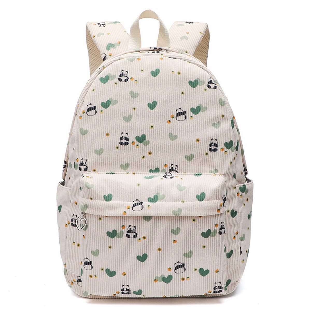 CORDUROY FLORAL BACKPACKS FOR SCHOOL GIRLS LARGE_CWAB5386