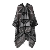 CAPE DARK DOUBLE SIDED WARM OUTER WEAR THICK SHAWL_CWASC2122
