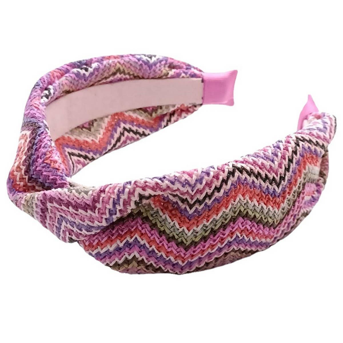 BEST SELLING PP STRAW WOVEN KNOT HEADBAND_CWAHA6325