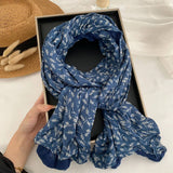 Dual Patchwork Floral Crinkle Scarf Wrap_Cwasc02964