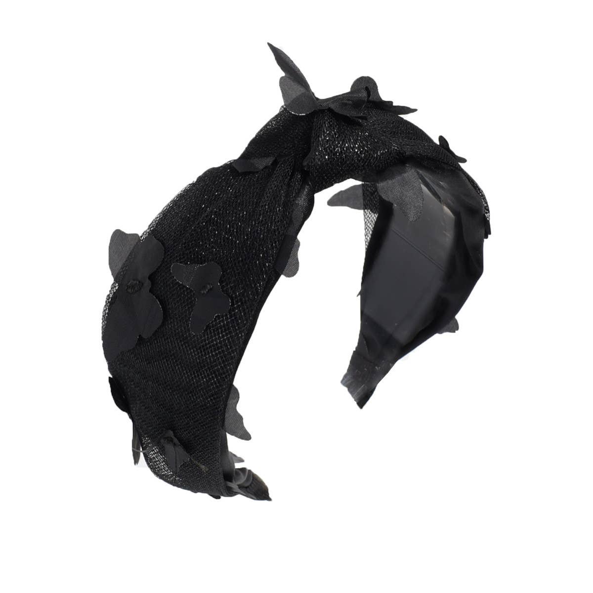 FRESH BUTTERFLY WIDE RIM KNOTTED HEADBAND_CWAHA2298