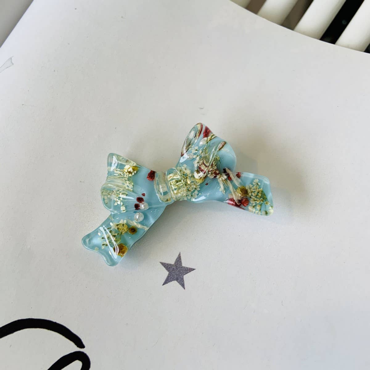 SWEET FLORAL ALL MATCH SIMPLE SWEET HAIRPIN_CWAHA2158