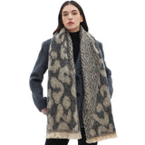 NEW JACQUARD LEOPARD PRINT SCARF FOR FALL WINTER_CWASC0875