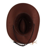 FALL WINTER WINDPROOF WIDE BRIM WESTERN COWBOY HAT_CWAH1890