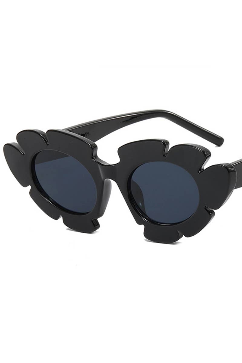 SUNFLOWER SHAPED SUNGLASSES_CWASG0131