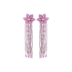 BOHEMIAN LONG HIGH END FLOWER EARRINGS_CWAJE1663