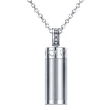 Water Bottle Shaped Pendant Necklace