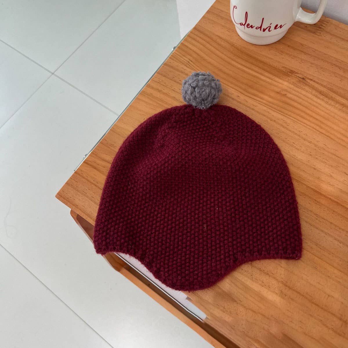 FASHIONABLE COLORFUL BALL CHILDRENS KNITTED HAT_CWAH2925